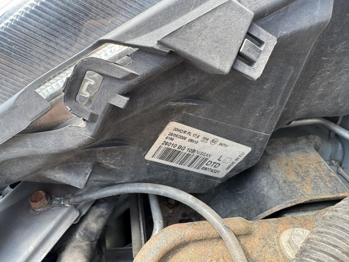 Nissan Micra K12 original Halogenscheinwerfer rechts Facelift Bj.2009